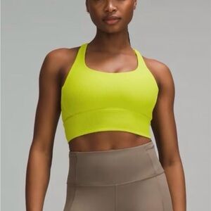Lululemon Athletica Envital Sports Bra Size 8, B/C cup’ Lichen Lime